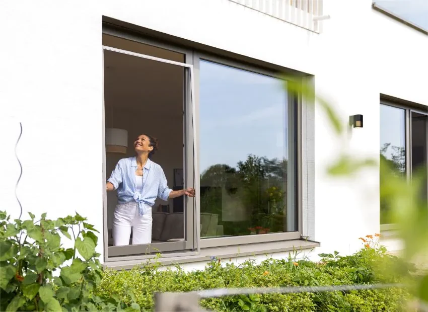 Neher Insektenschutz-Spannrahmen für Fenster Neher Insektenschutz-Spannrahmen wird passgenau am Fenster eingesetzt
